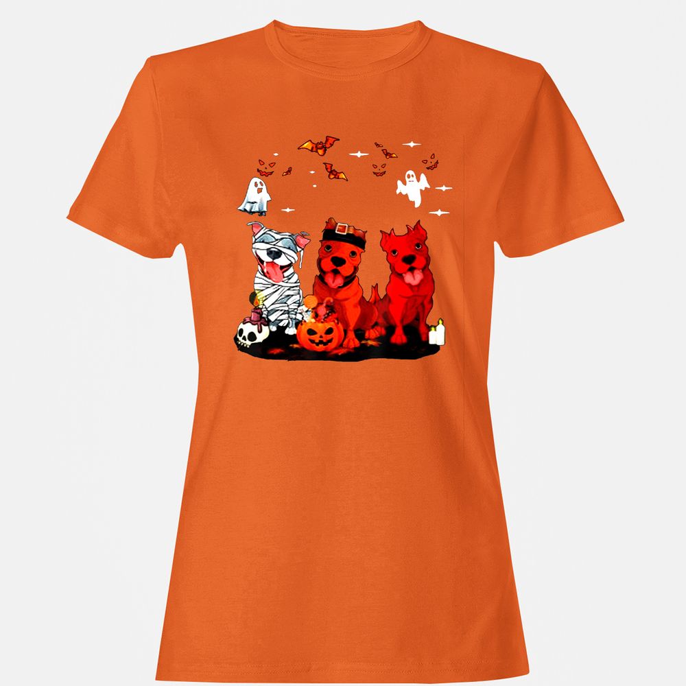 Women's T-Shirt - H9TGGUPJ - Orange - 11