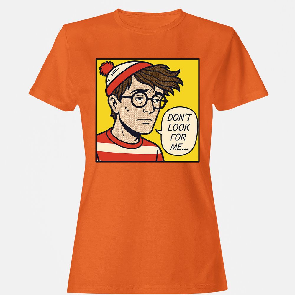 Women's T-Shirt - PK5Y84BU - Orange - 11