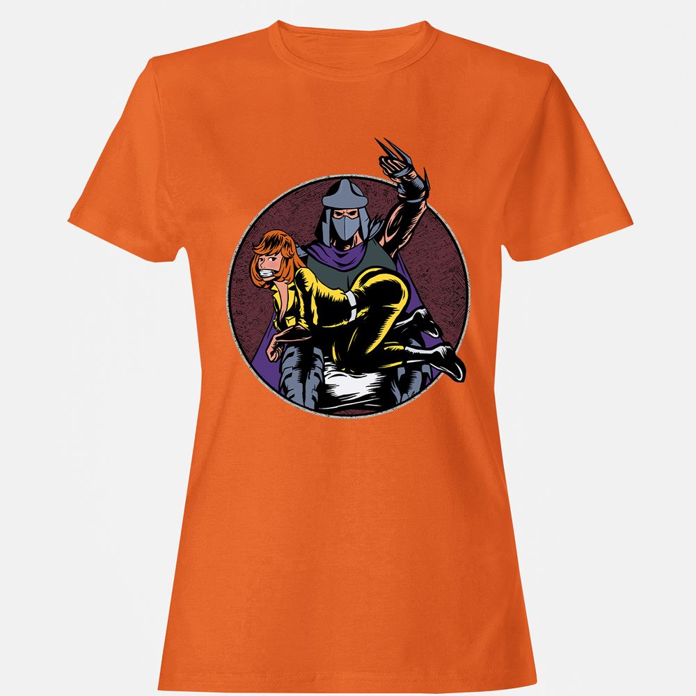 Women's T-Shirt - QZ6C8ENR - Orange - 11