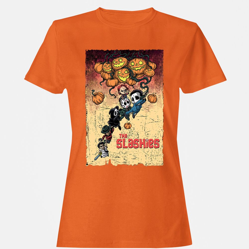 Women's T-Shirt - 48538SRT - Orange - 11