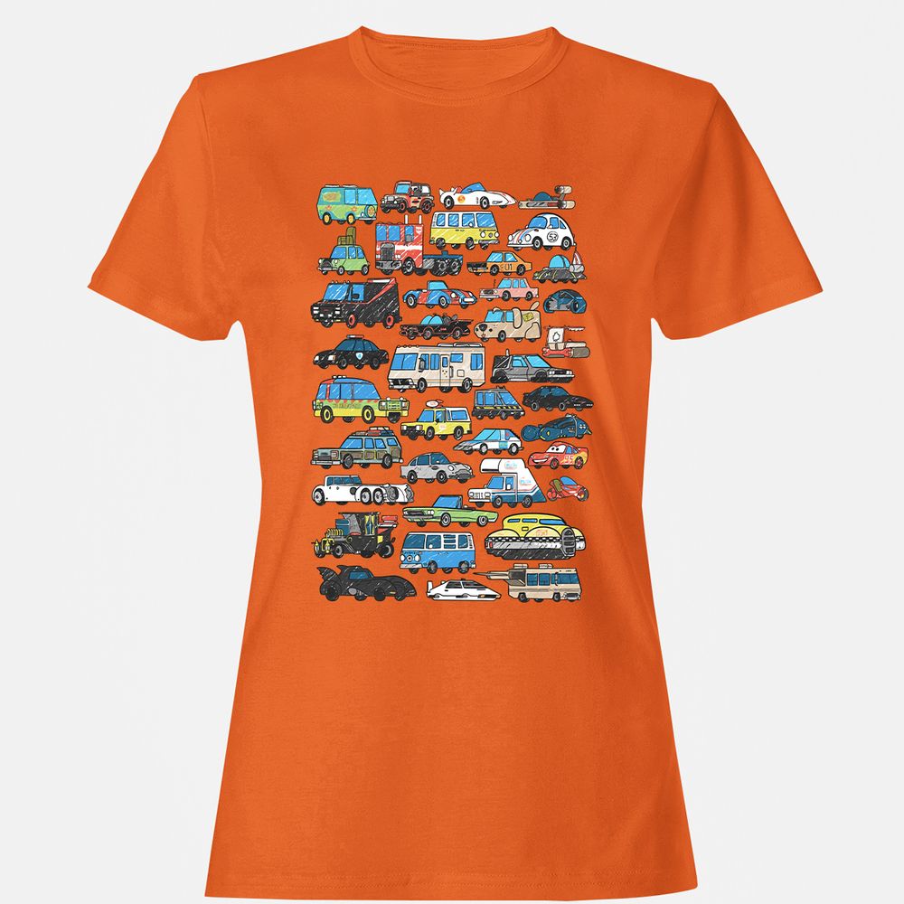 Women's T-Shirt - RR12MWM8 - Orange - 11