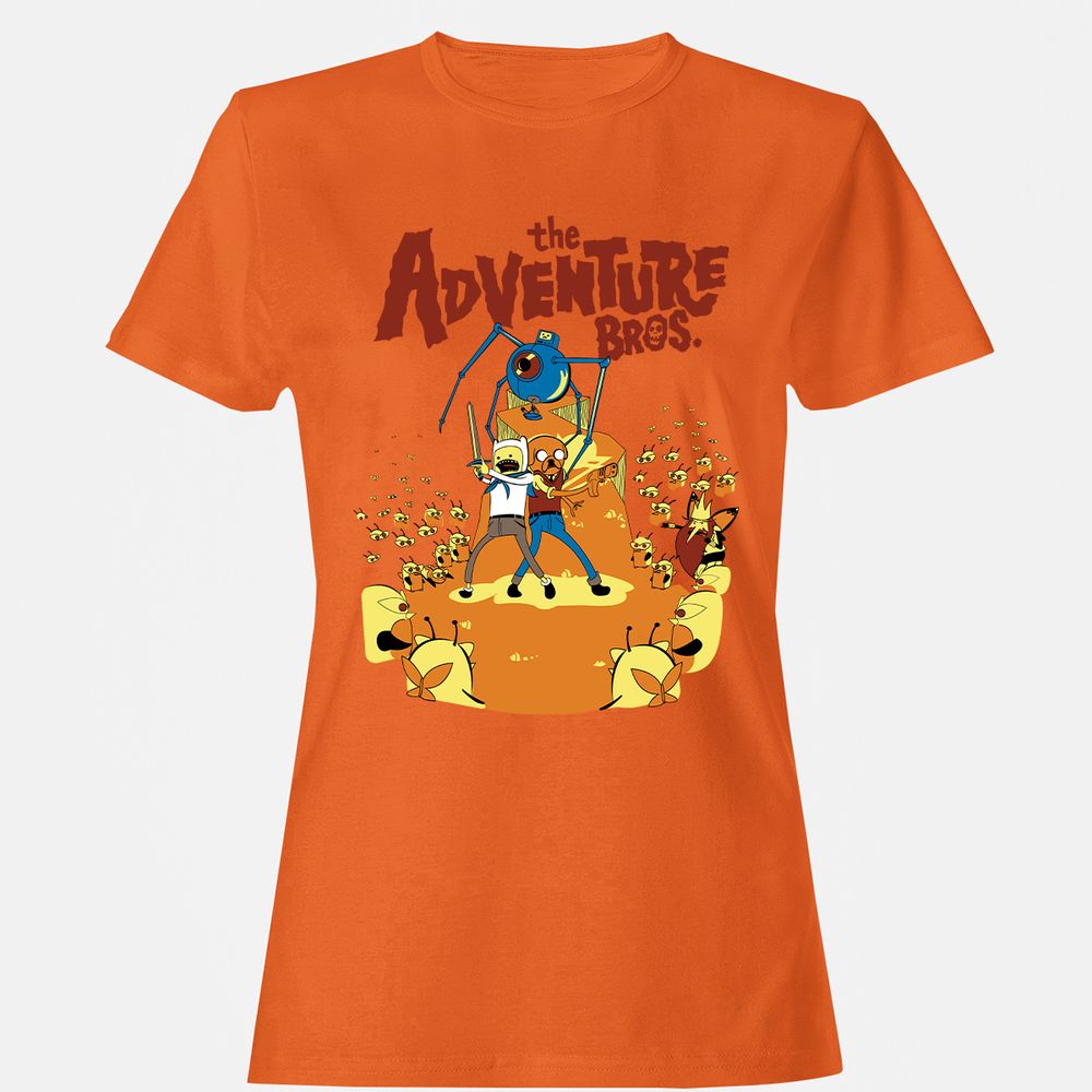 Women's T-Shirt - MDEBCR41 - Orange - 11