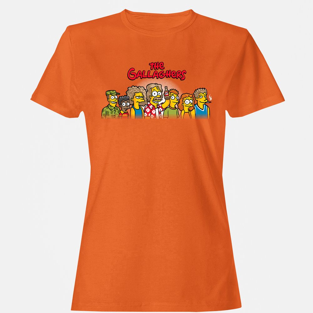 Women's T-Shirt - LXY6QZCQ - Orange - 11