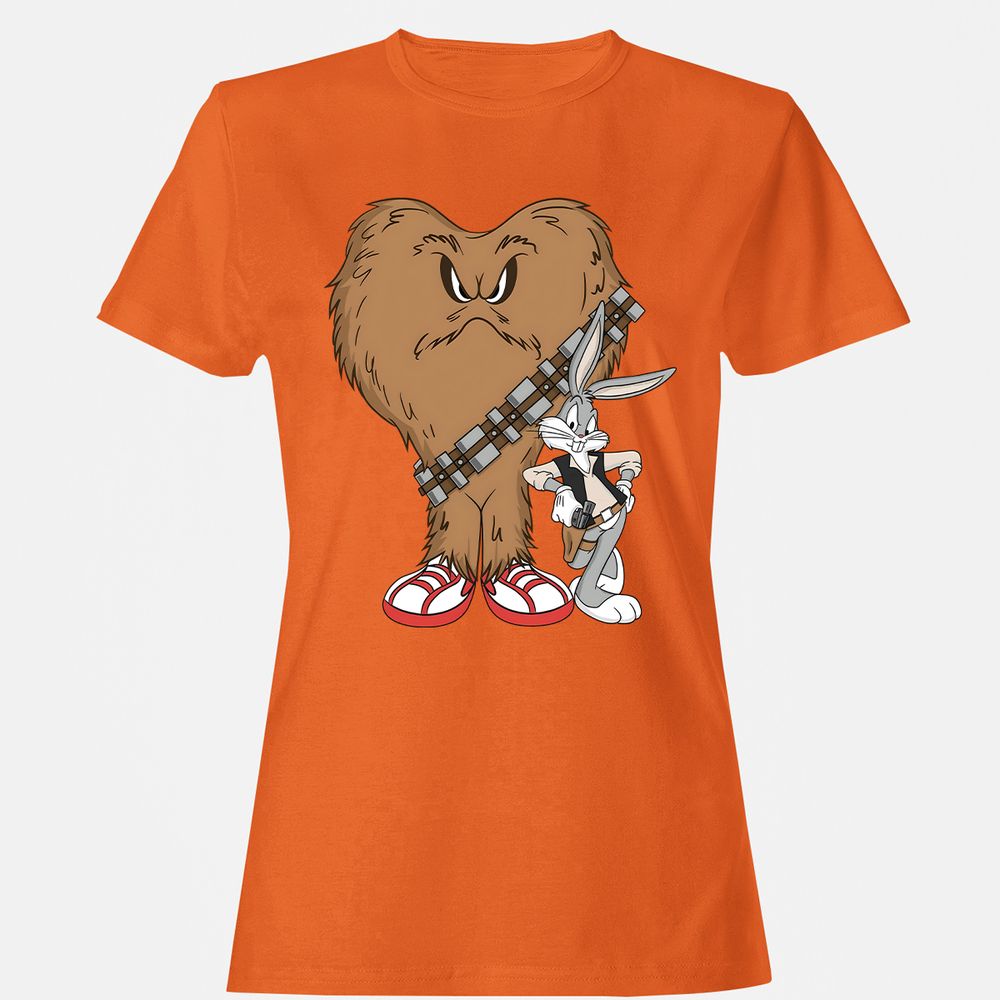 Women's T-Shirt - LQ1N74KQ - Orange - 11