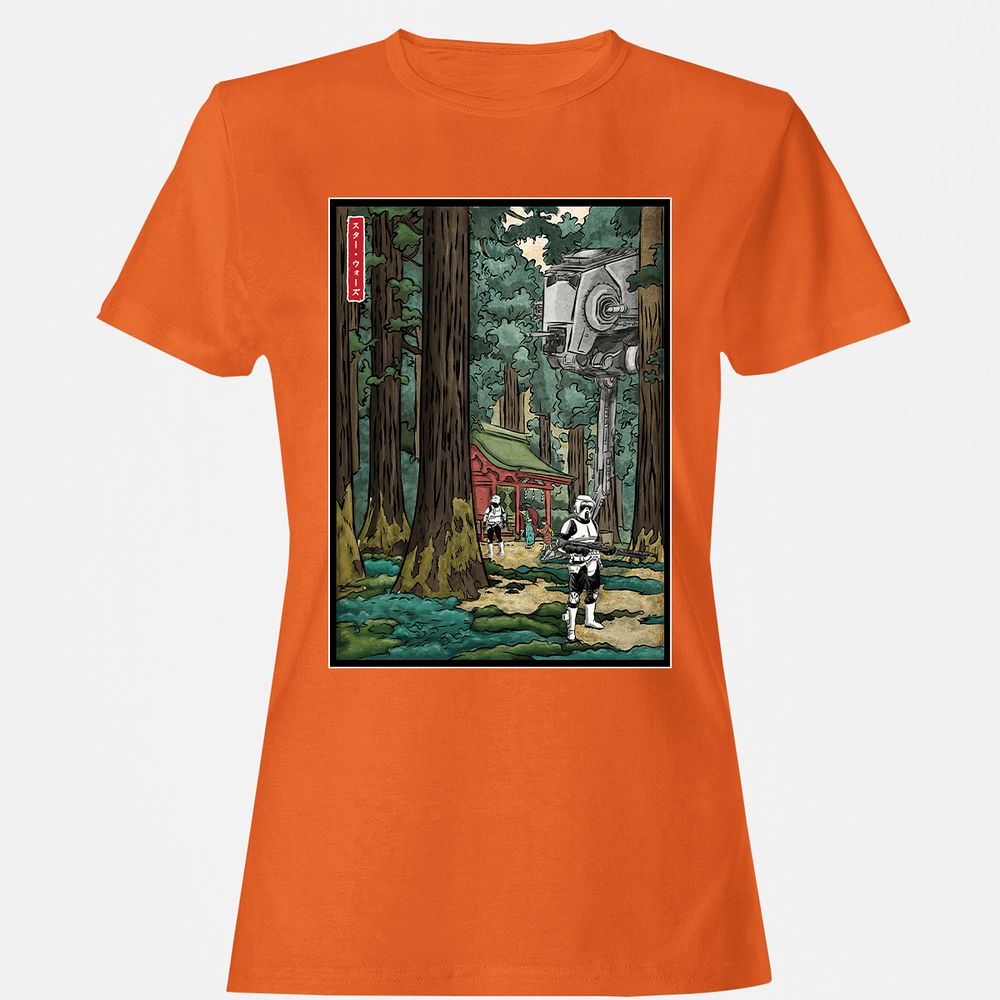 Women's T-Shirt - A1UR8RSX - Orange - 11