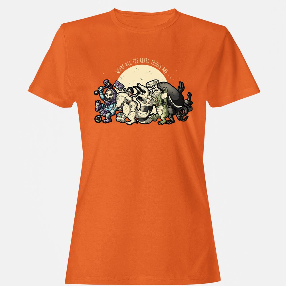 Women's T-Shirt - 732N29V2 - Orange - 11