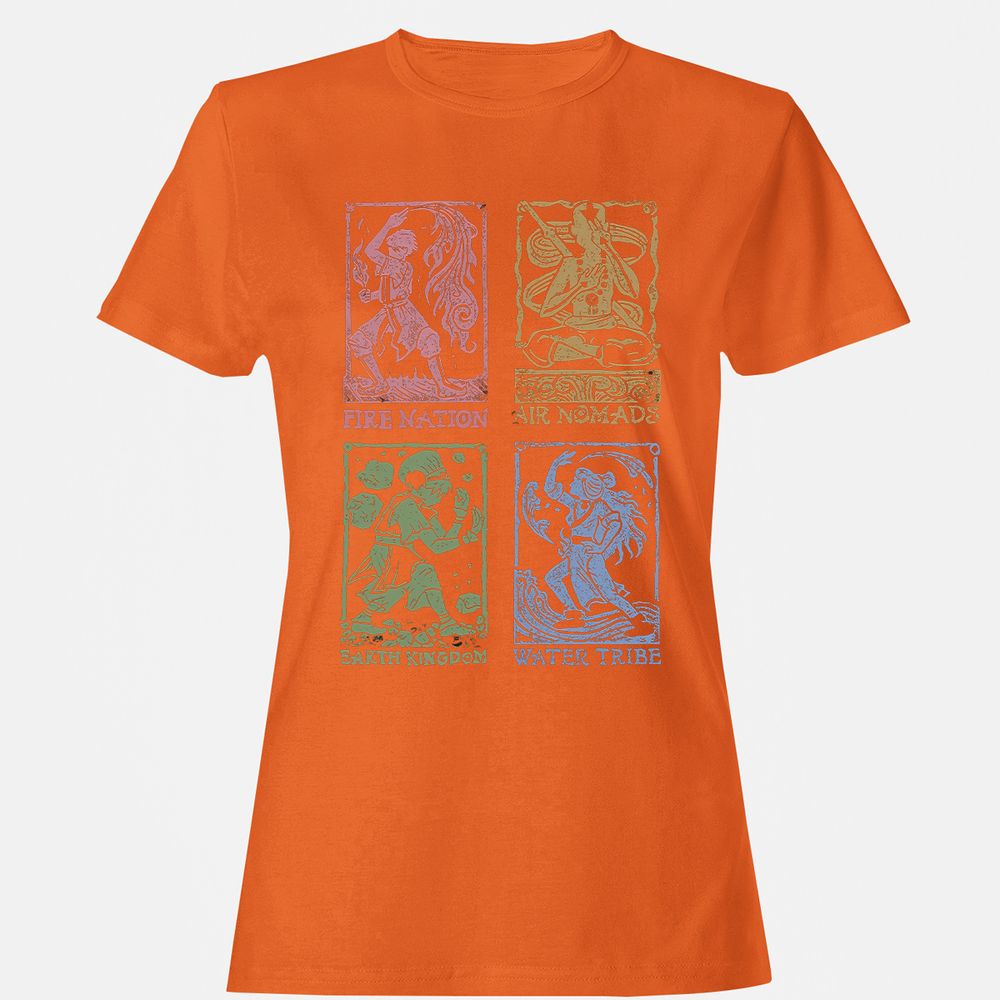 Women's T-Shirt - VX4H667H - Orange - 11