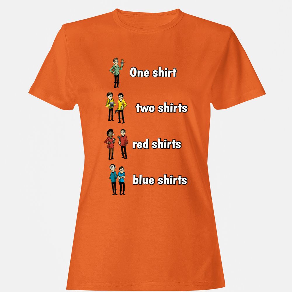 Women's T-Shirt - LC9G9EJ4 - Orange - 11