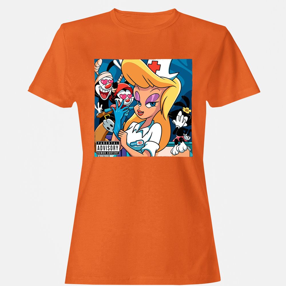 Women's T-Shirt - 7BA1R2C5 - Orange - 11