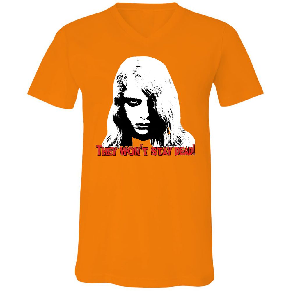 Unisex V-Neck T-Shirt - ADR69PNJ - Orange - 11