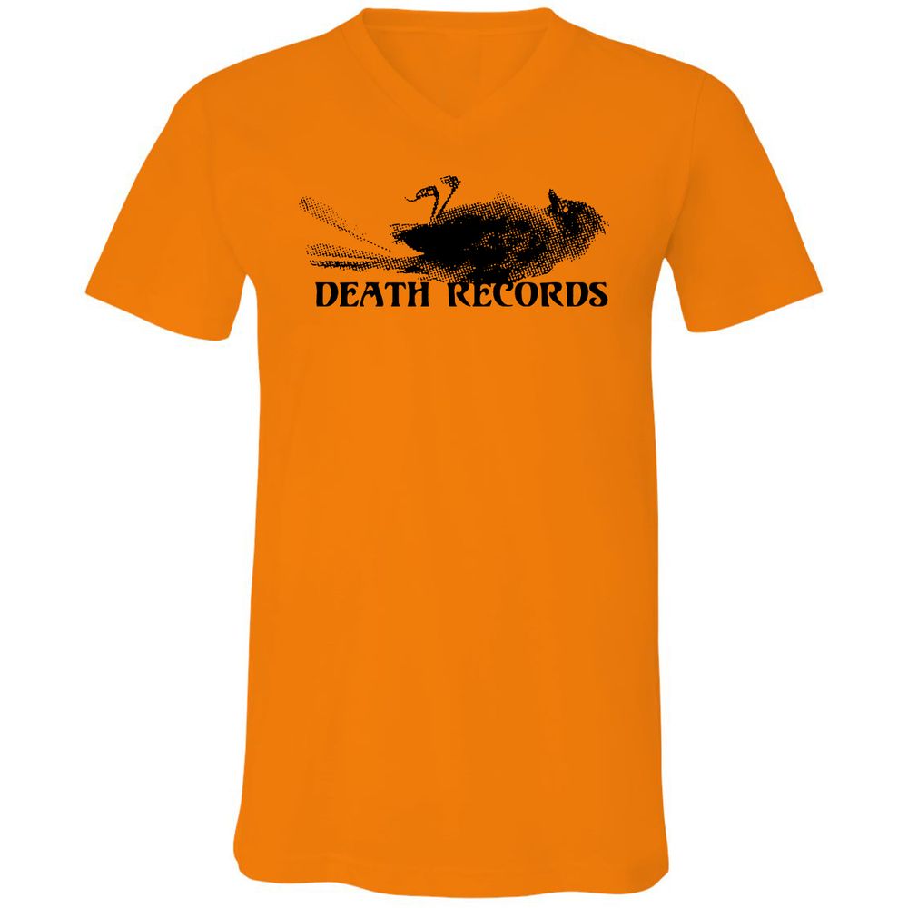 Unisex V-Neck T-Shirt - NDAY8W2E - Orange - 11