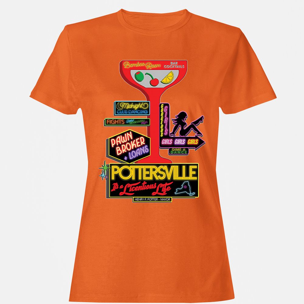 Women's T-Shirt - BXPTE1FY - Orange - 11