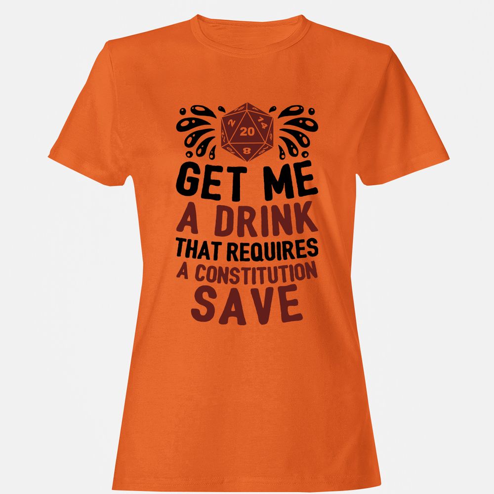 Women's T-Shirt - 22Z5YGMR - Orange - 11
