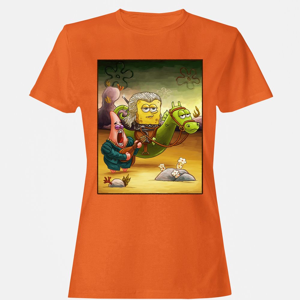 Women's T-Shirt - UQF186YL - Orange - 11