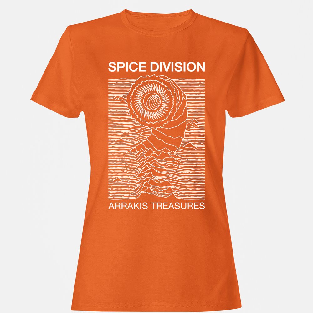 Women's T-Shirt - 77E2U86X - Orange - 11