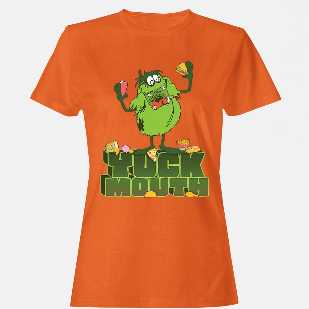 Women's T-Shirt - 1T8X9EE5 - Orange - 11