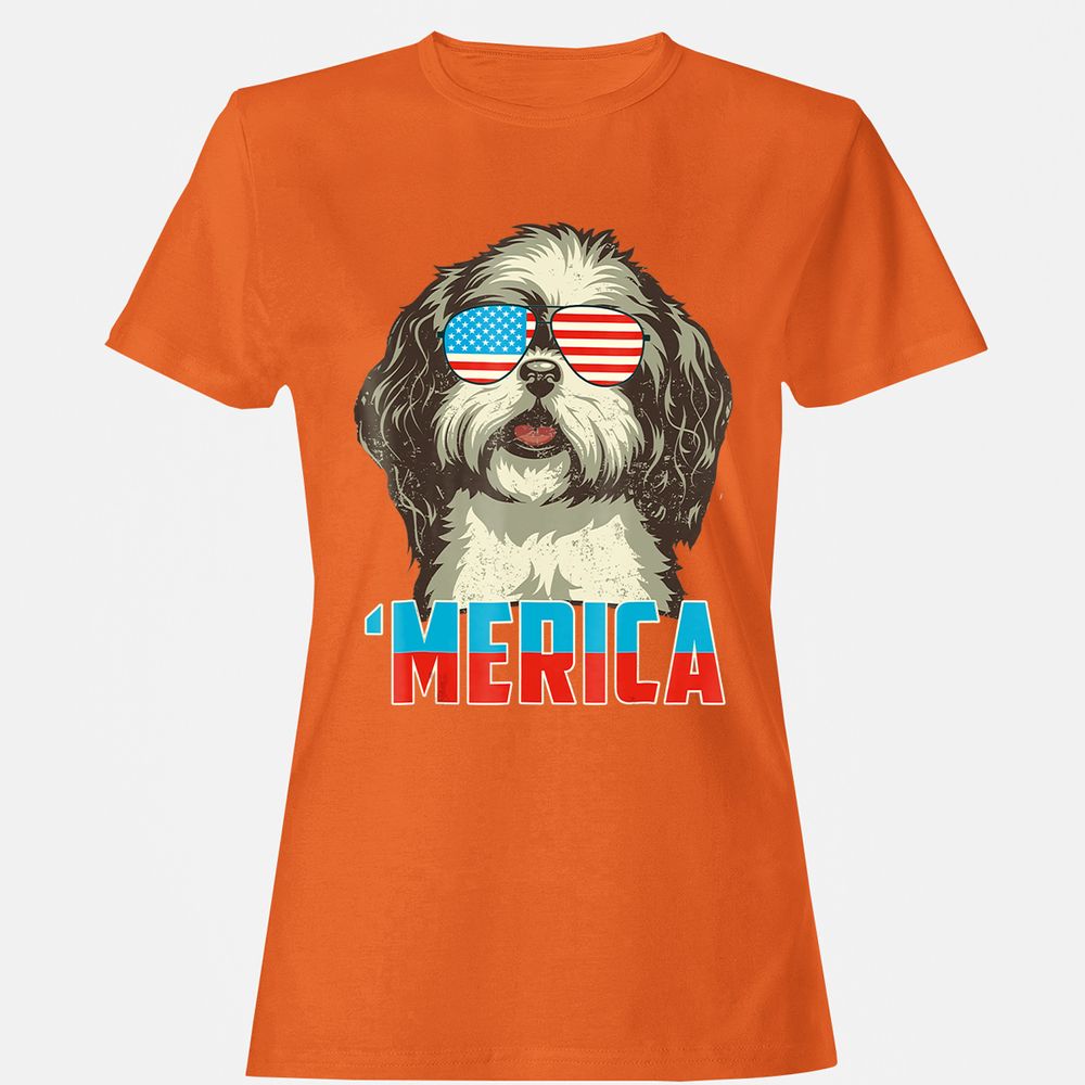 Women's T-Shirt - 2J2D7PJC - Orange - 11
