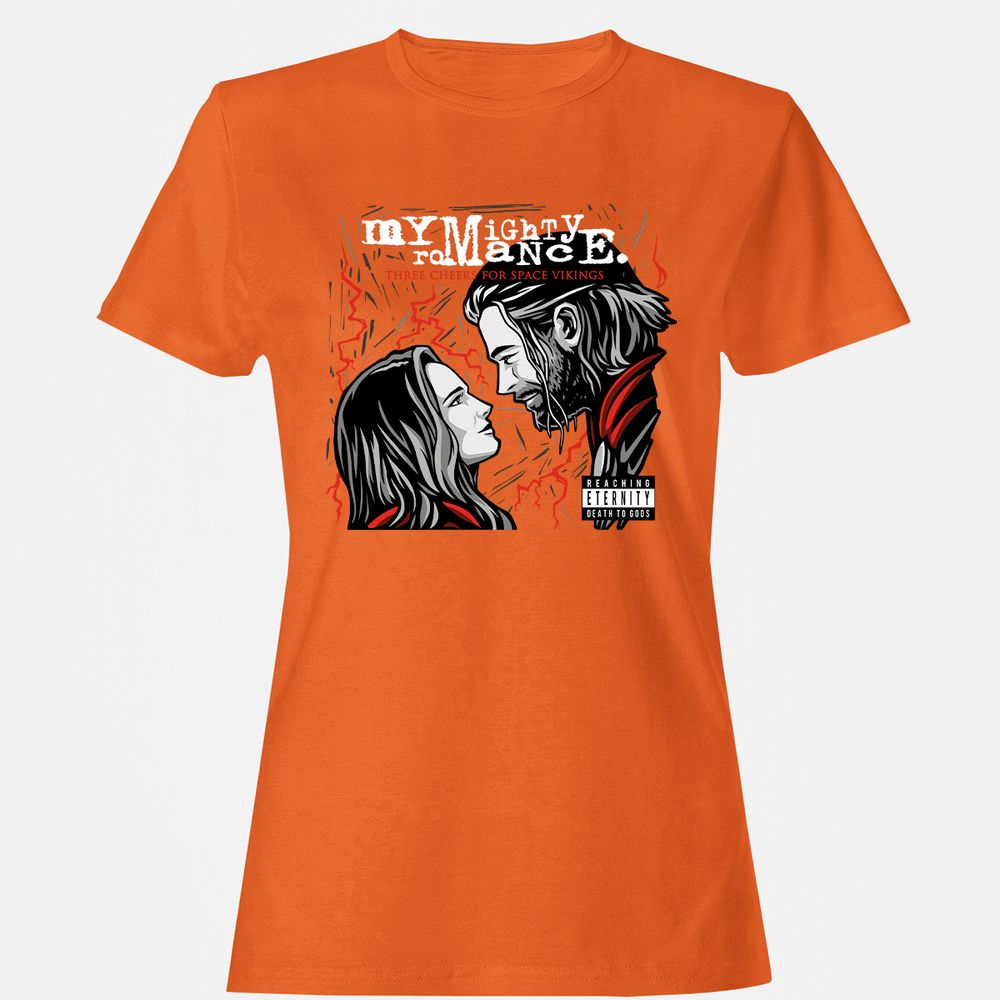 Women's T-Shirt - 6BB735P7 - Orange - 11