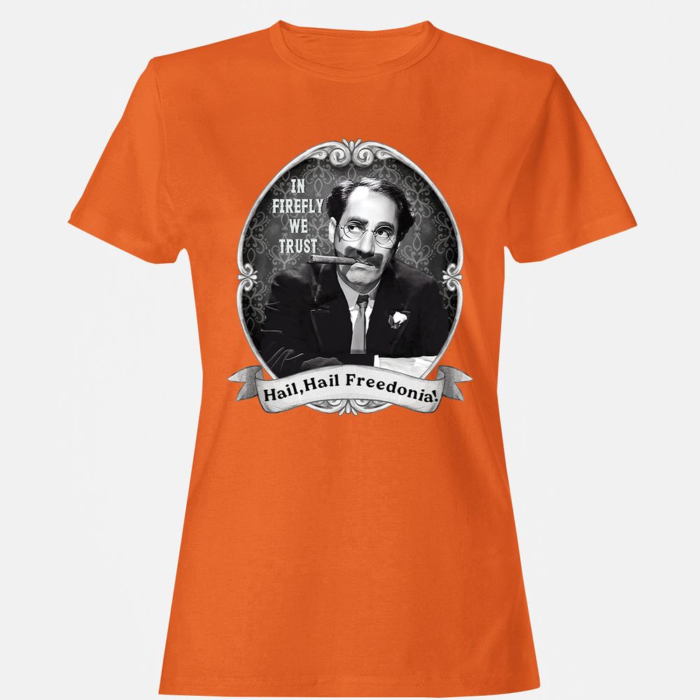 Women's T-Shirt - XEMV53HJ - Orange - 11