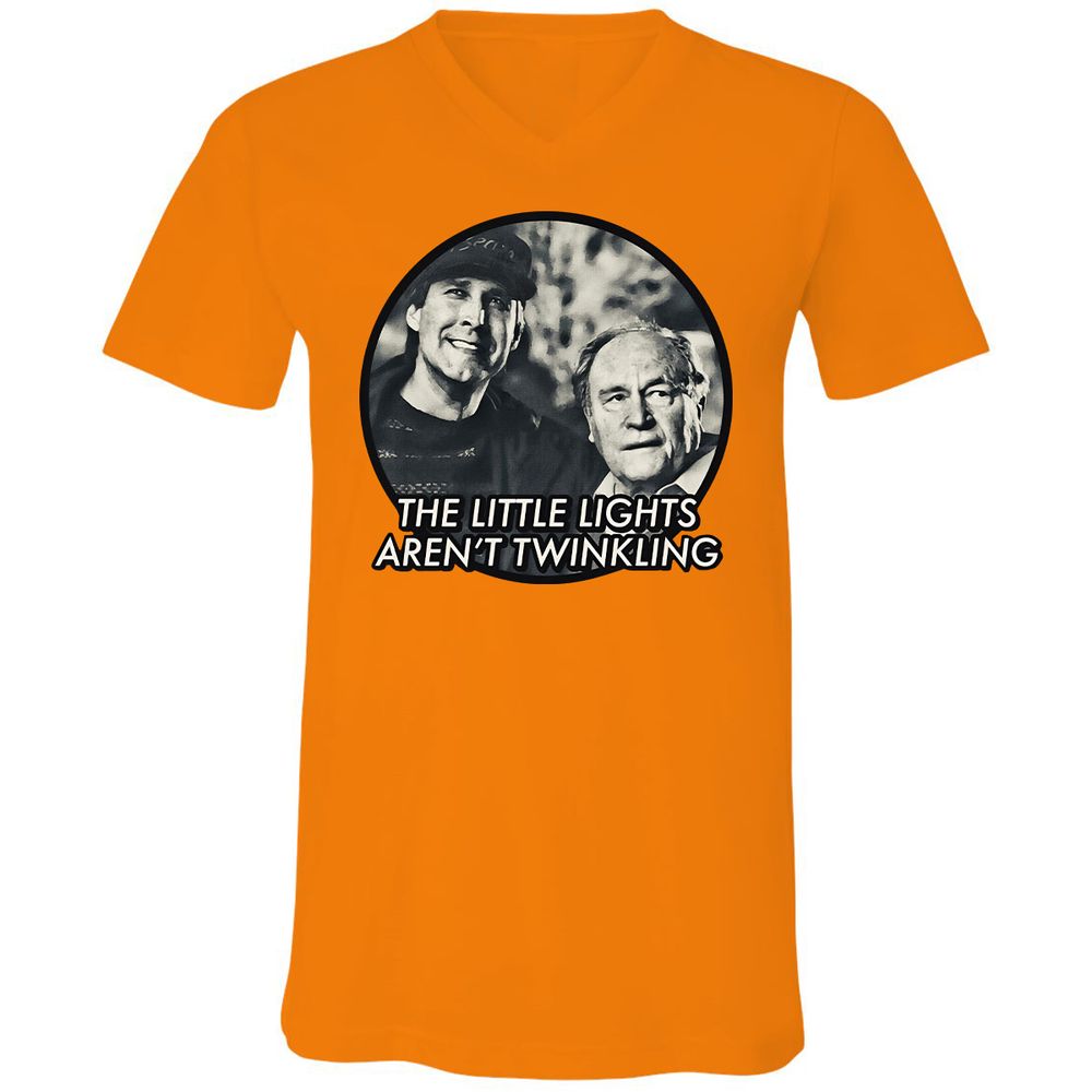 Unisex V-Neck T-Shirt - GHWZSKAA - Orange - 11
