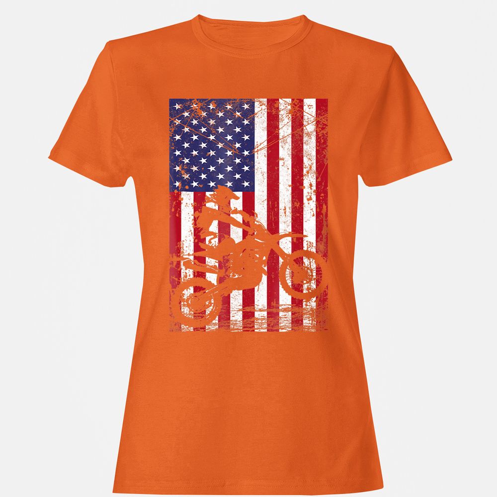 Women's T-Shirt - 5YTWTQGQ - Orange - 11