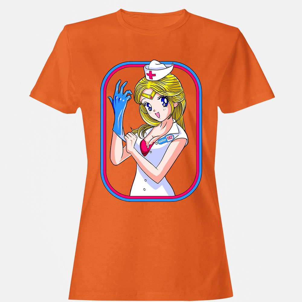 Women's T-Shirt - UMQHJGJN - Orange - 11