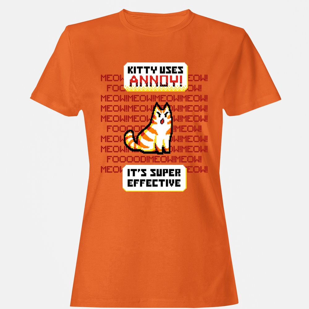 Women's T-Shirt - 14E2MLLU - Orange - 11