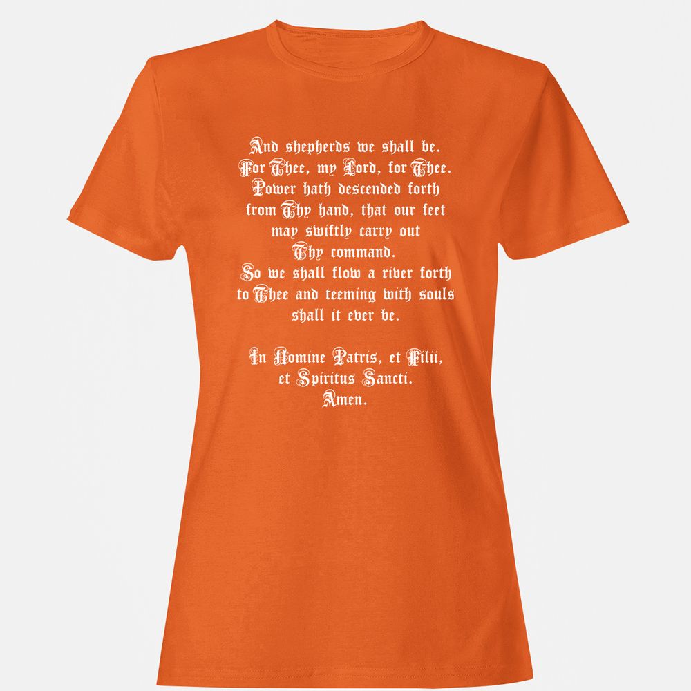Women's T-Shirt - P5QCGV3U - Orange - 11