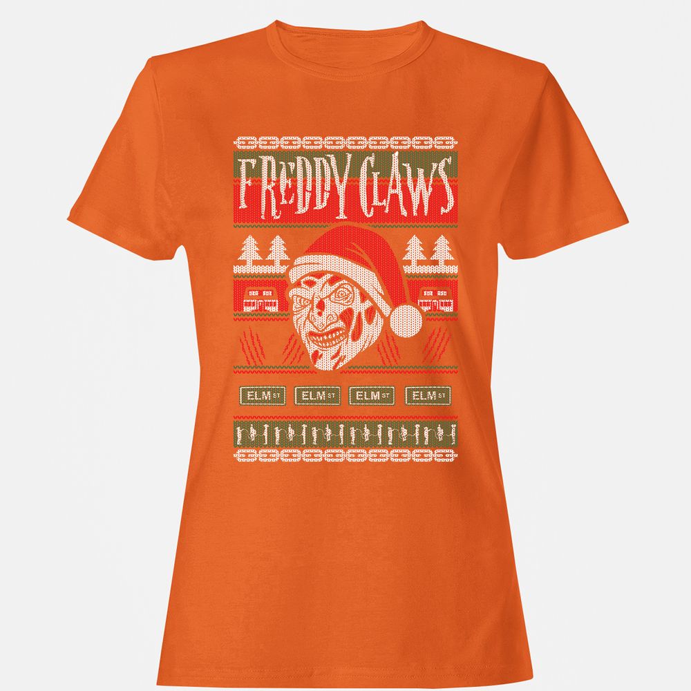 Women's T-Shirt - HJC5TM9N - Orange - 11