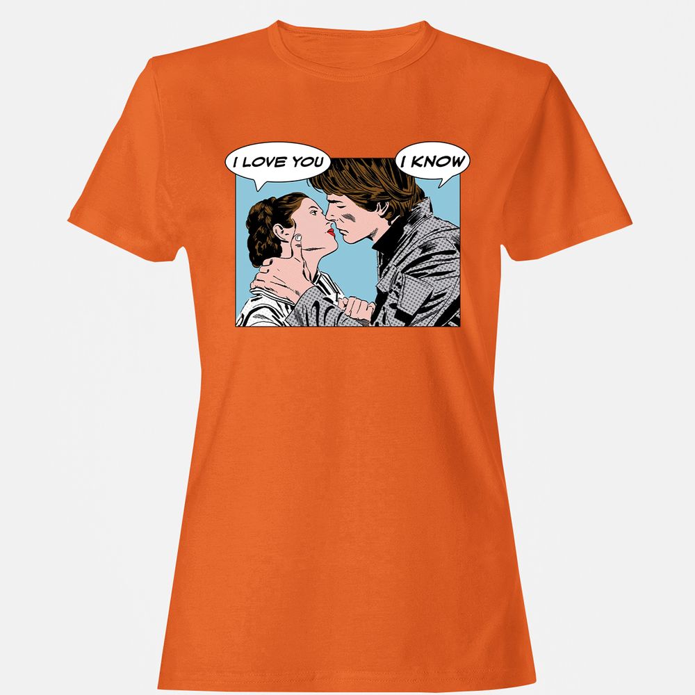 Women's T-Shirt - T3ELHWRB - Orange - 11