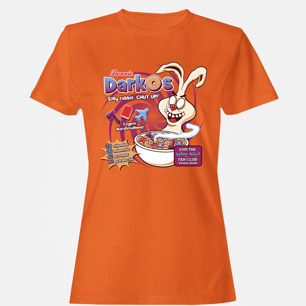 Women's T-Shirt - QYUAA6CP - Orange - 11