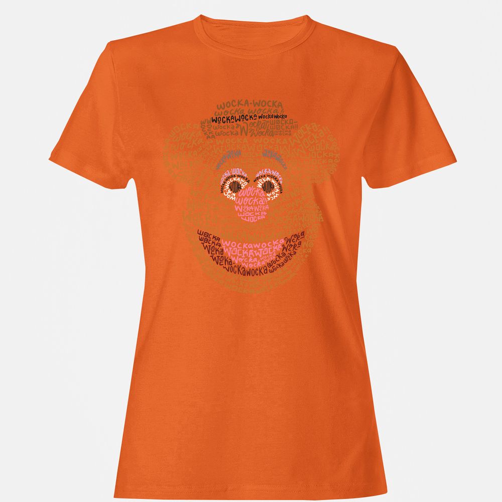 Women's T-Shirt - EDZF9R3V - Orange - 11