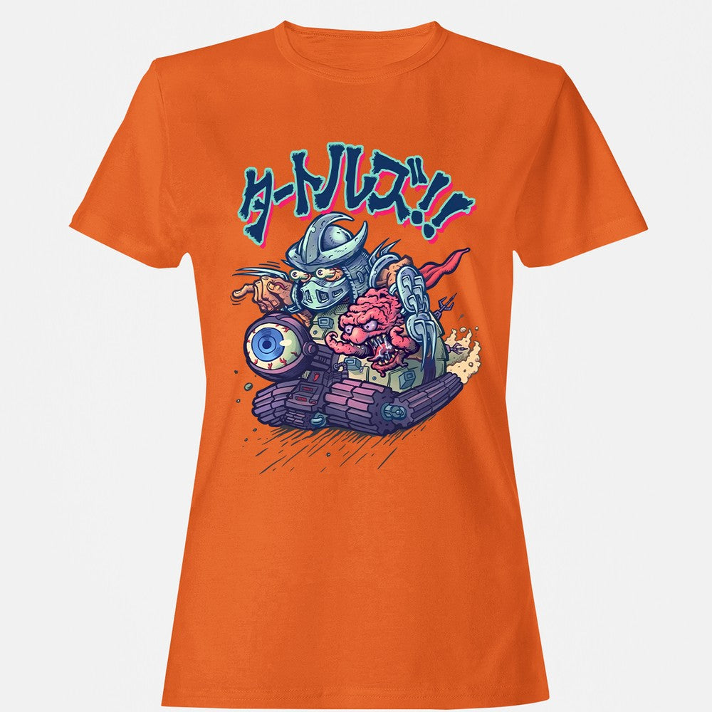 Women's T-Shirt - L72524KC - Orange - 11