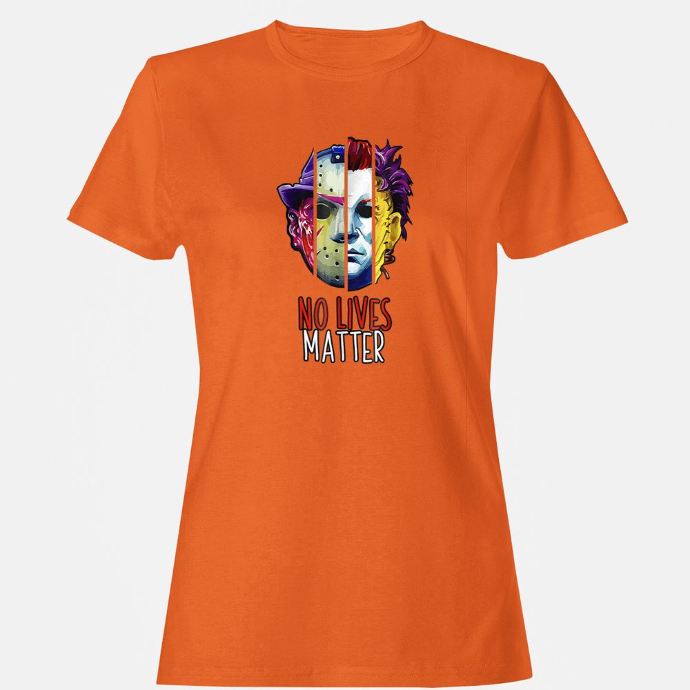Women's T-Shirt - E7JKGW7L - Orange - 11