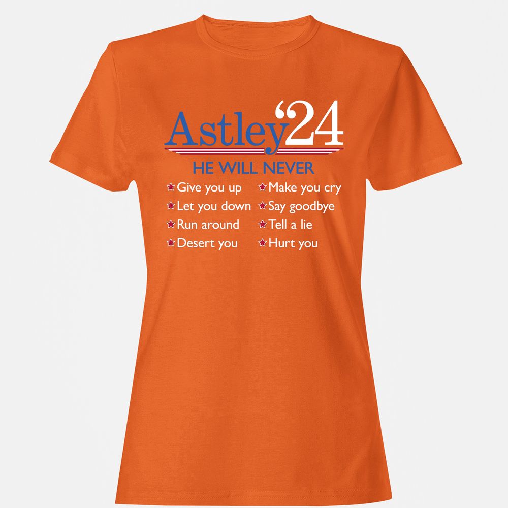 Women's T-Shirt - 6ZD4BKN4 - Orange - 11
