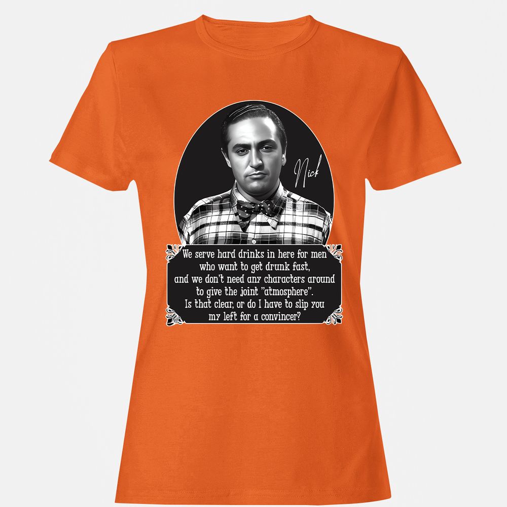 Women's T-Shirt - 5XPLYFW7 - Orange - 11