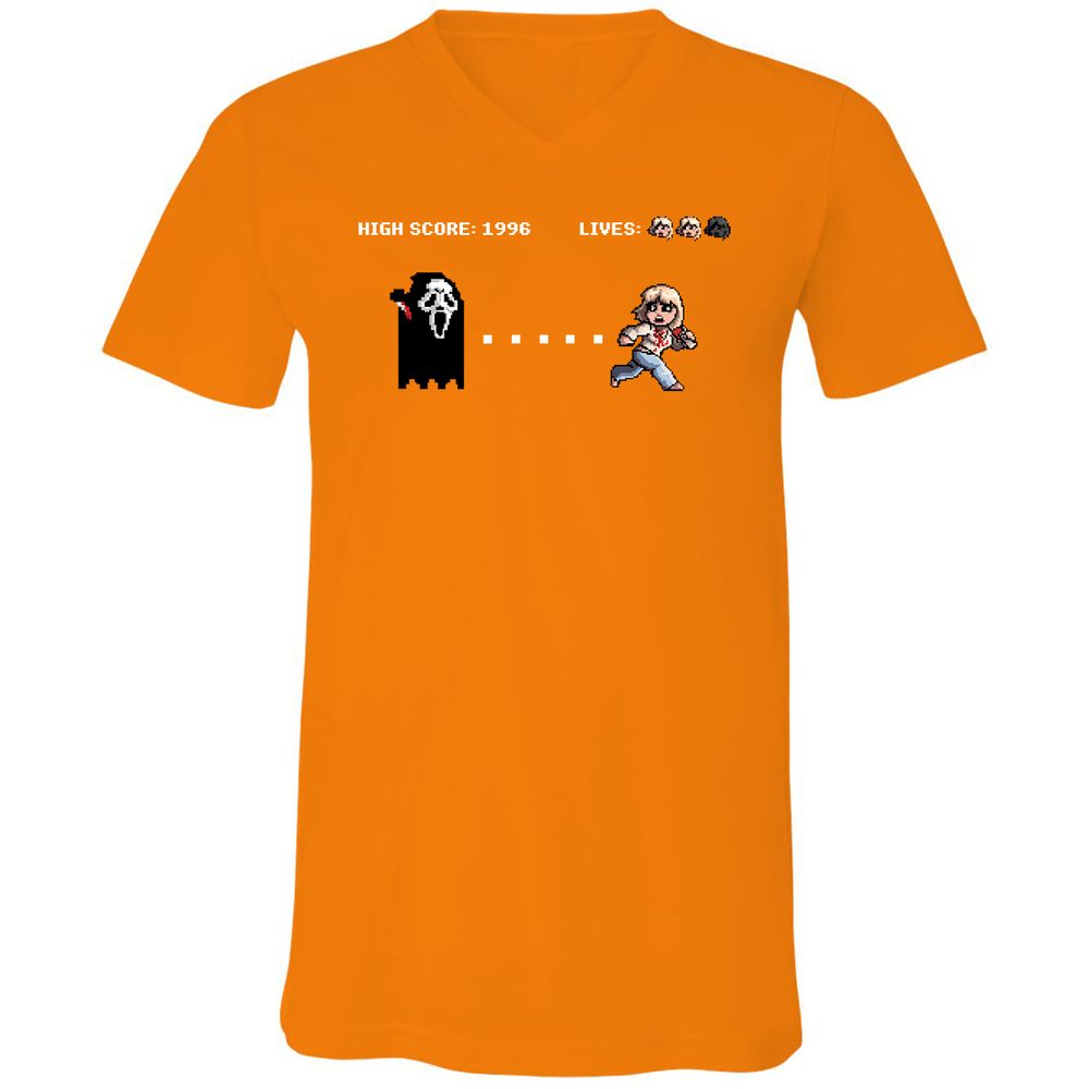 Unisex V-Neck T-Shirt - 24FBLSN4 - Orange - 11