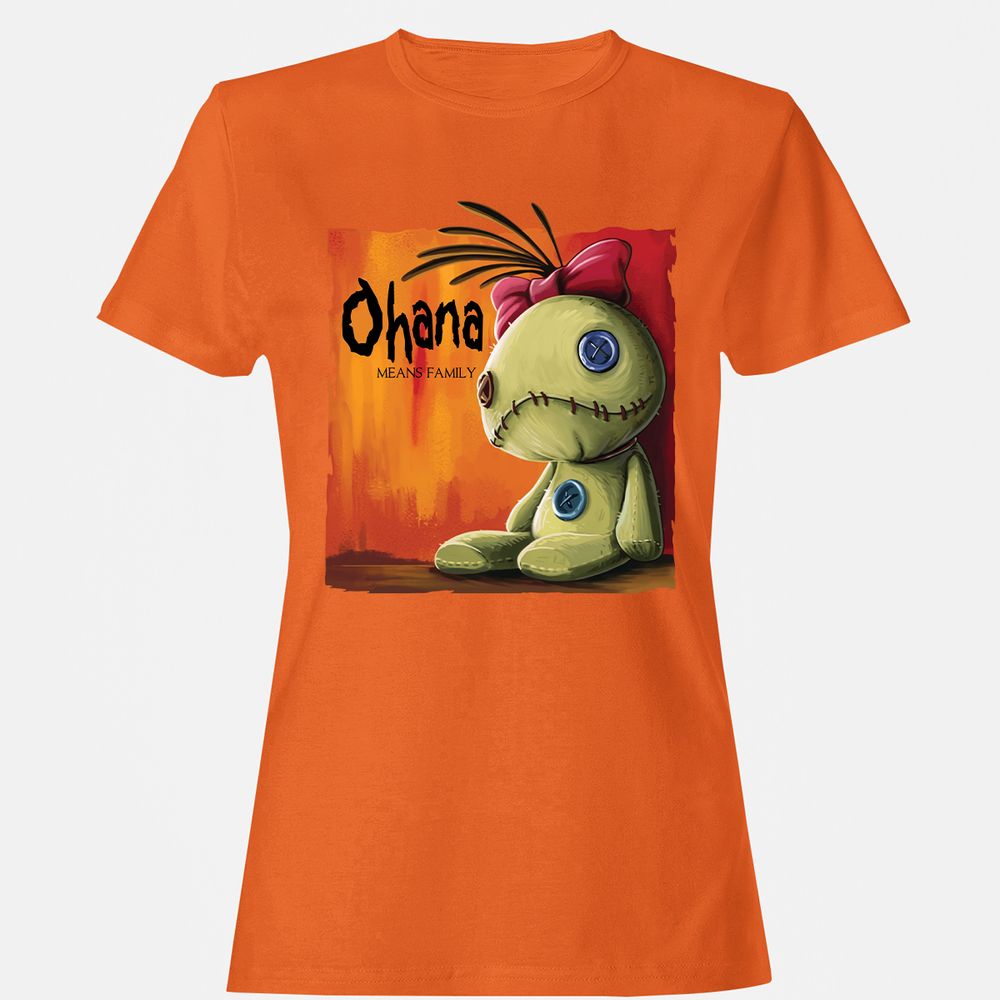 Women's T-Shirt - HLNA7WDM - Orange - 11