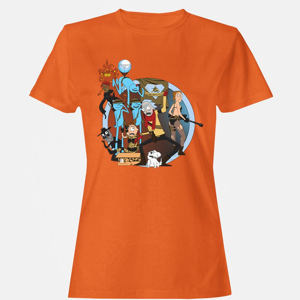 Women's T-Shirt - Z4J5AR9Z - Orange - 11