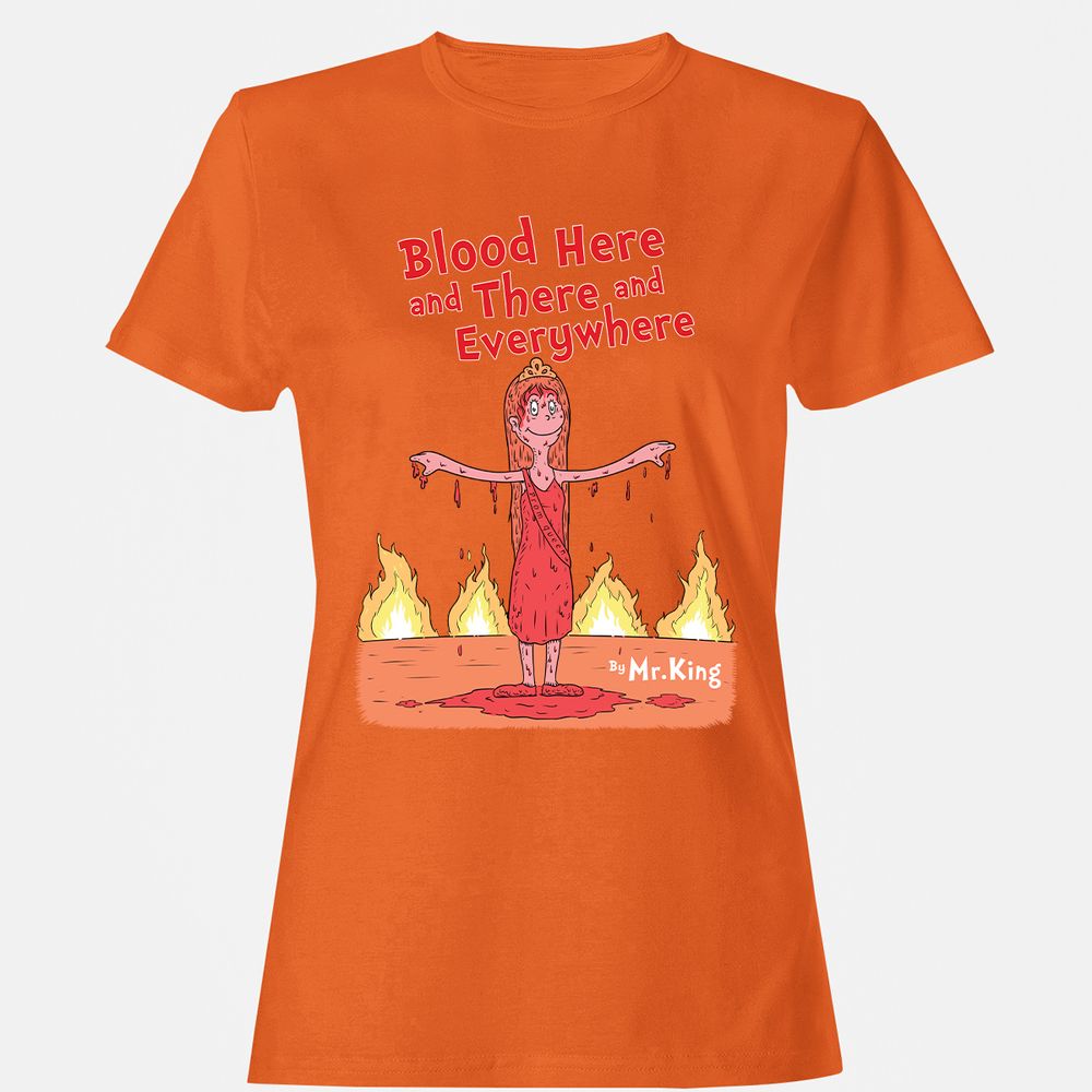Women's T-Shirt - 42E3H8A9 - Orange - 11
