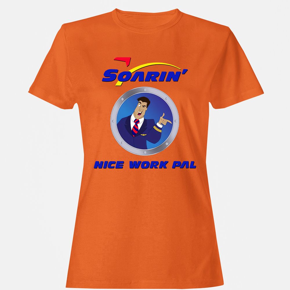 Women's T-Shirt - DA6EWL5X - Orange - 11