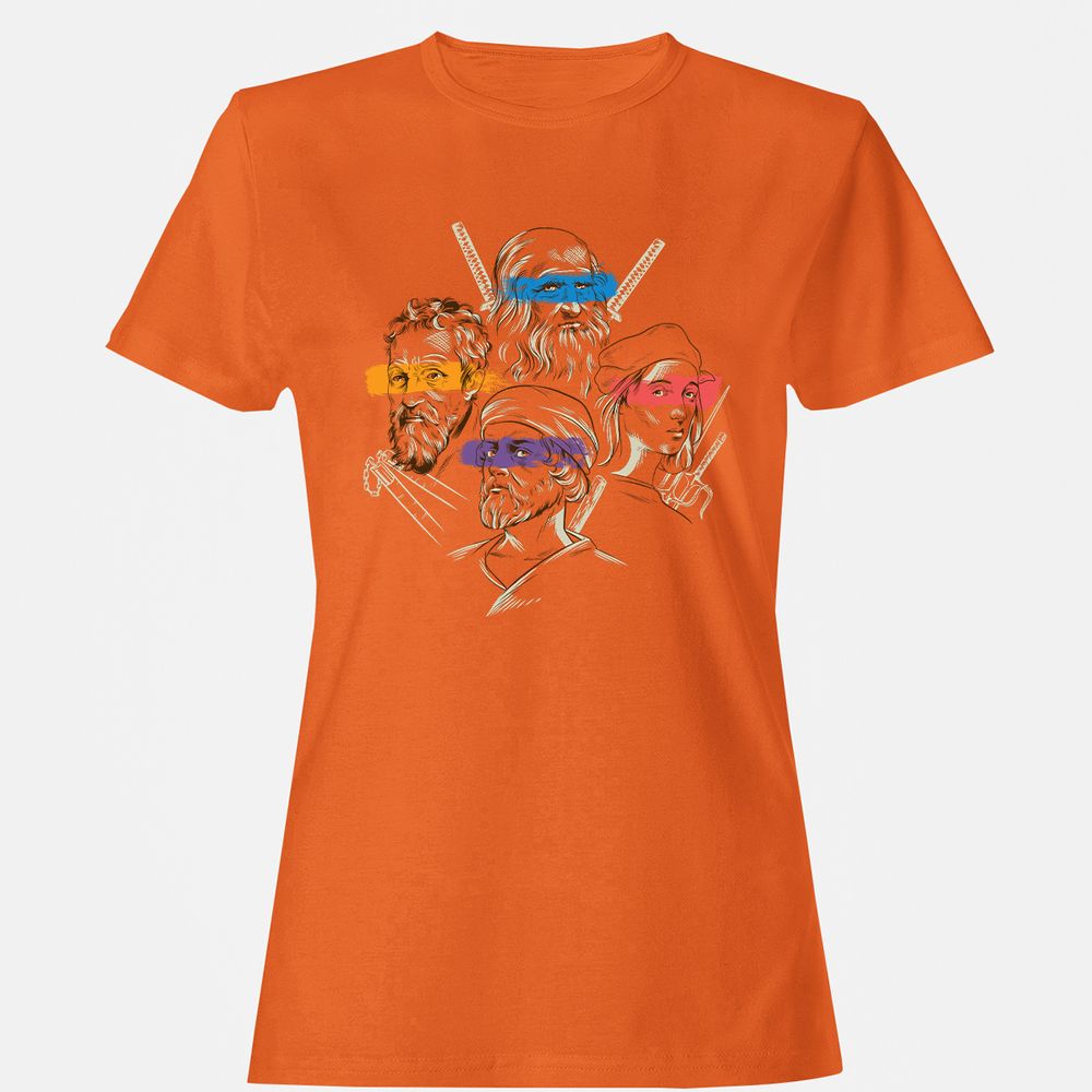 Women's T-Shirt - TG18BN56 - Orange - 11