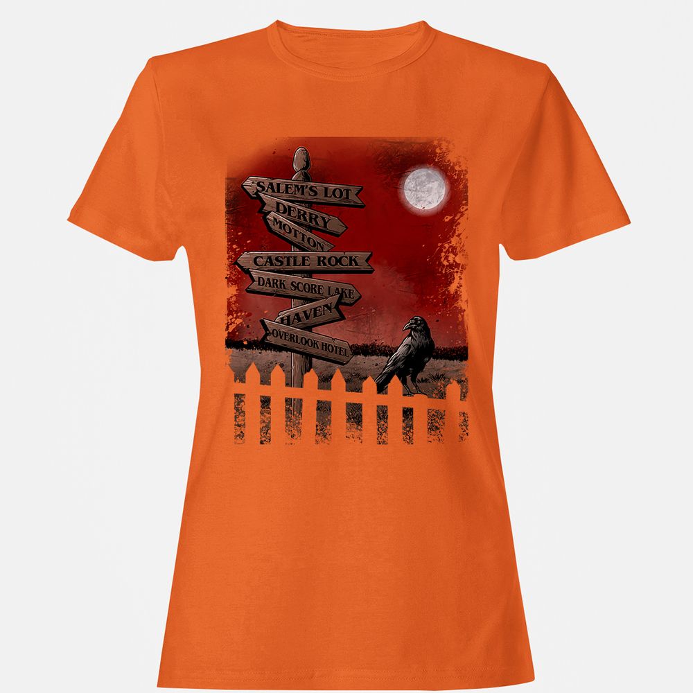 Women's T-Shirt - YM7QEK2E - Orange - 11