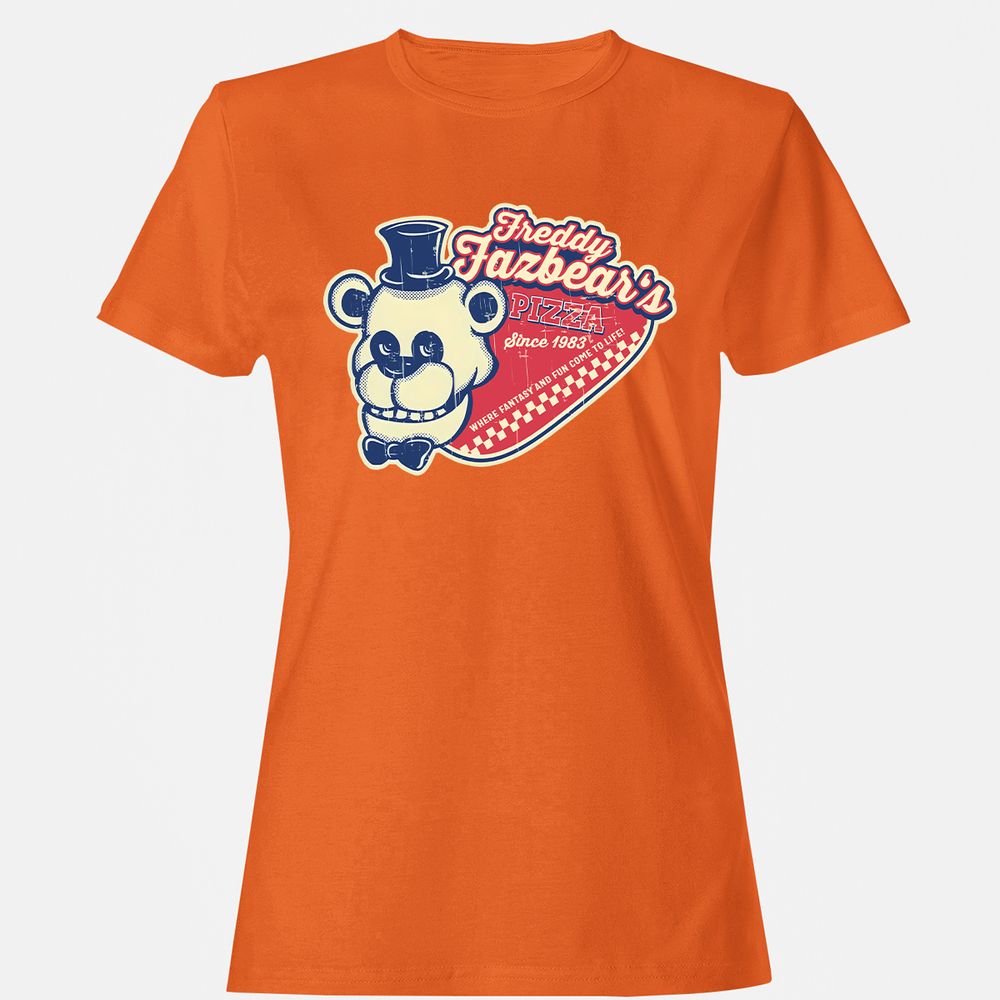 Women's T-Shirt - ZGQCU965 - Orange - 11