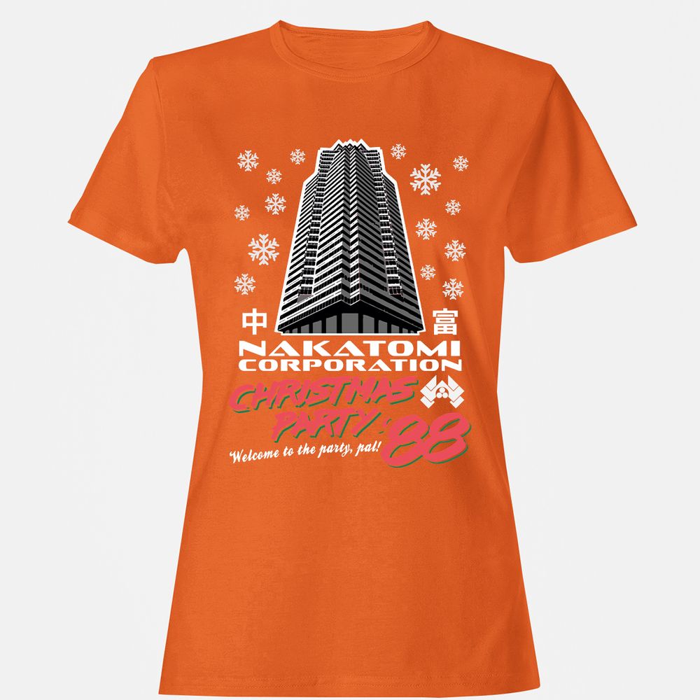 Women's T-Shirt - KC1HB4KU - Orange - 11