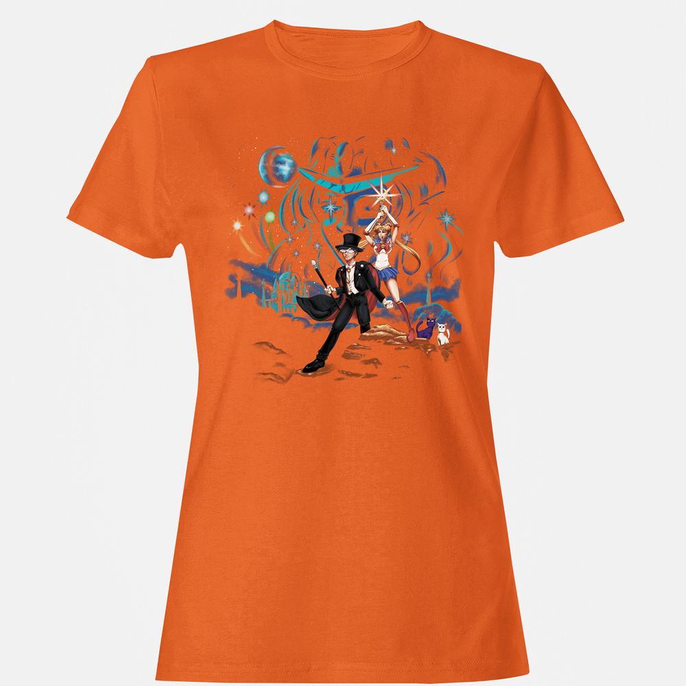 Women's T-Shirt - M7S8D2BH - Orange - 11