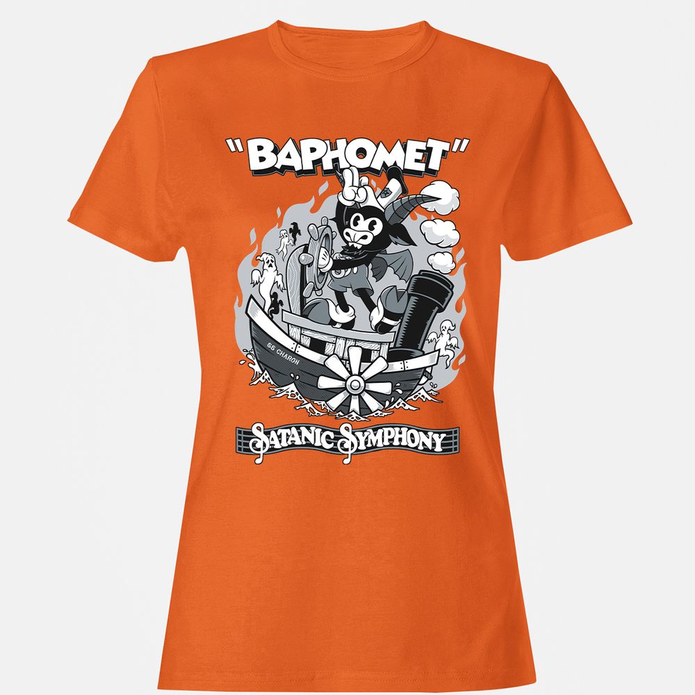 Women's T-Shirt - DNKVRVMQ - Orange - 11