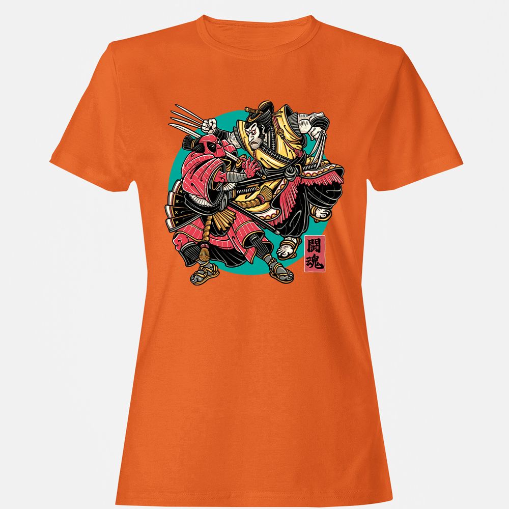 Women's T-Shirt - 3A5LNKXD - Orange - 11