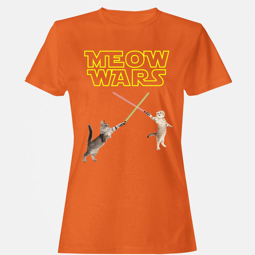 Women's T-Shirt - C148RY9X - Orange - 11