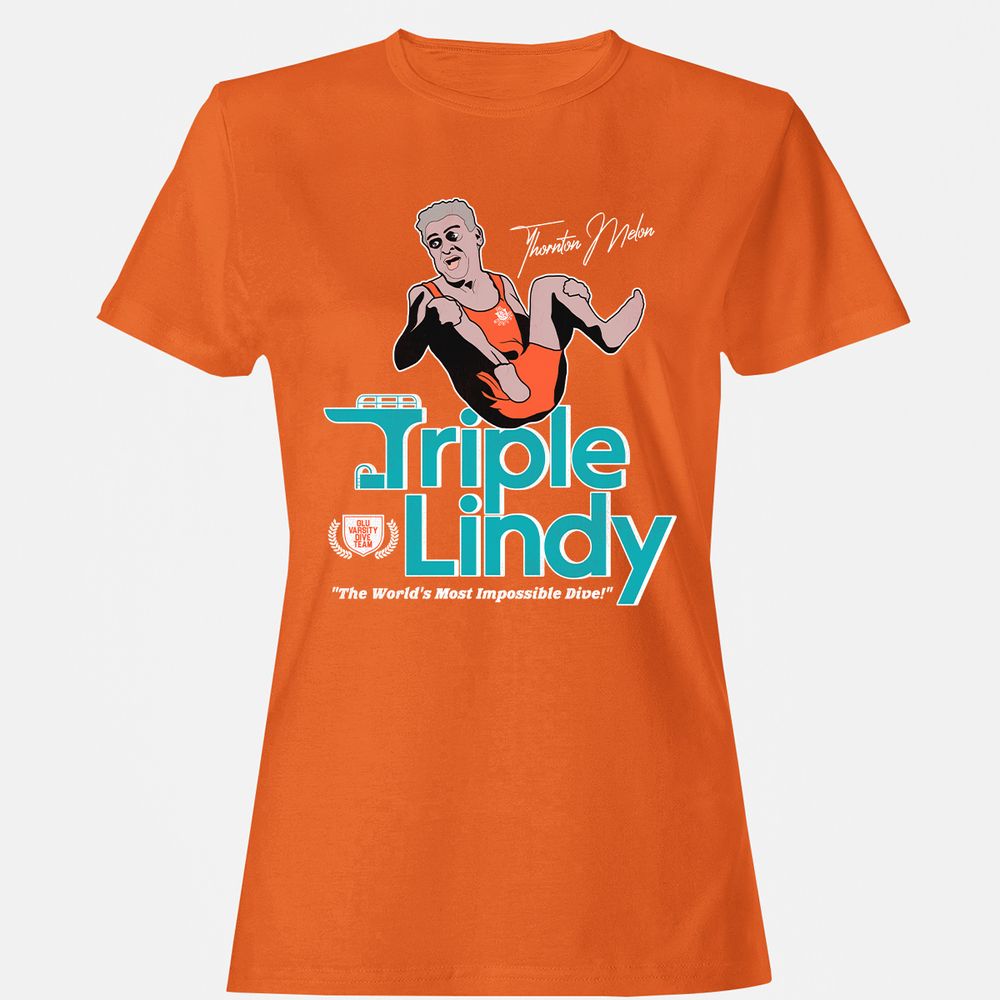 Women's T-Shirt - U6Y7FDBF - Orange - 11